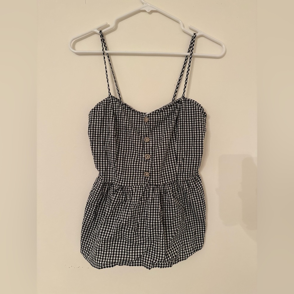 Summer Checkered Top